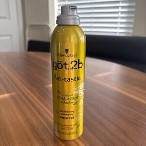 Schwarzkopf Got2b Fat-tastic Thickening Plumping Mousse - 8.5 fl oz